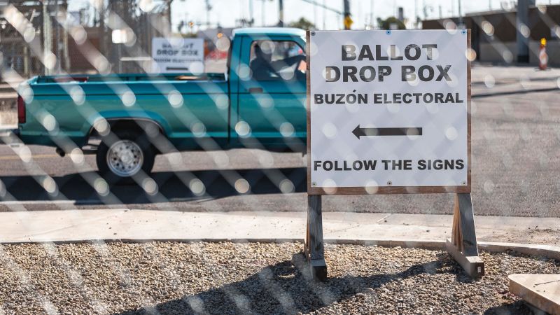 The Justice Department thinks that ballot security efforts in Arizona are likely to be illegal.