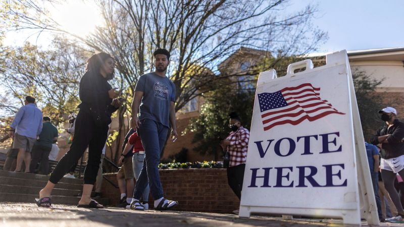 It isn’t ok for armed election deniers to intimidate voters.