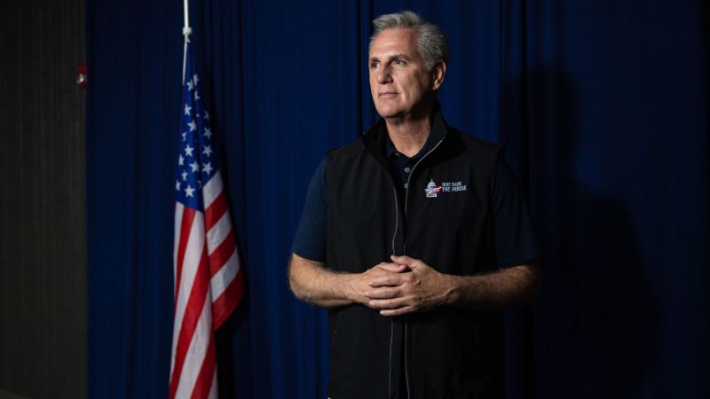 The Republican agenda is being outlined by Kevin McCarthy days before the elections.