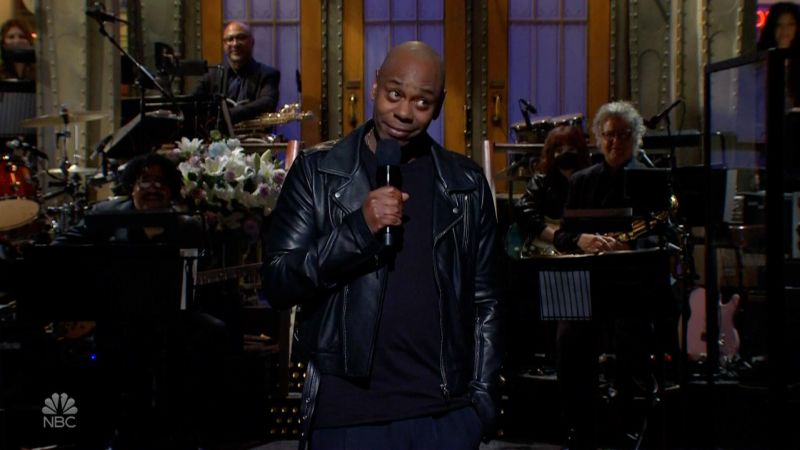Dave Chappelle talks about racism, Trump and more in SNL monologue.