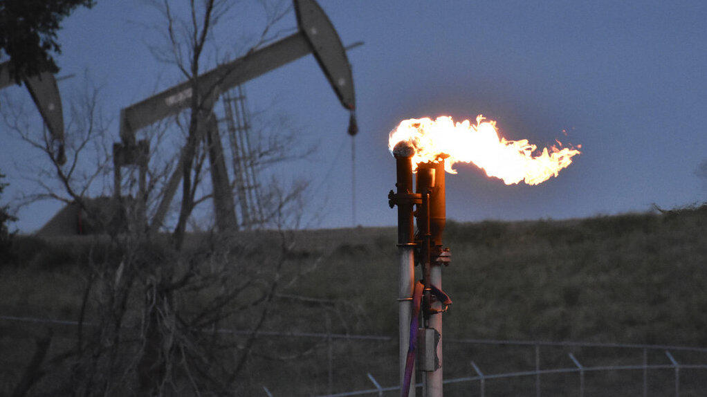 Research shows oil field flaring emits methane five times greater than expected.